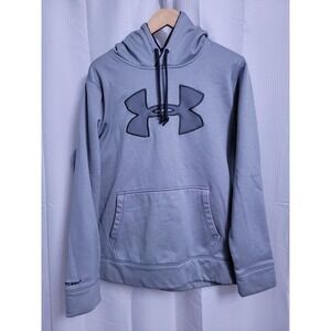 Under Armour Gray Loose Hoodie Men's LARGE